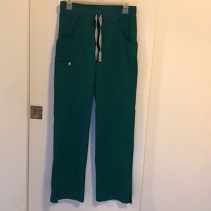 FIGS Hunter Green Kade Scrub Pants
